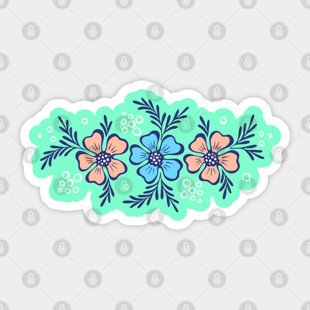 Flower 3 Sticker by Frenzy Fox